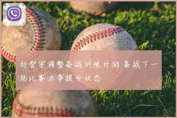 刘智宇调整备战训练计划 备战下一场比赛力争提升状态